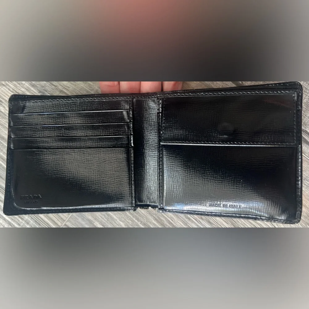Prada Bifold Wallet Black